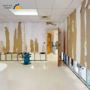 ترميم بعد تسربات المياه الخبر إصلاح الأضرار ترميم 2026 نهائياً الخبر